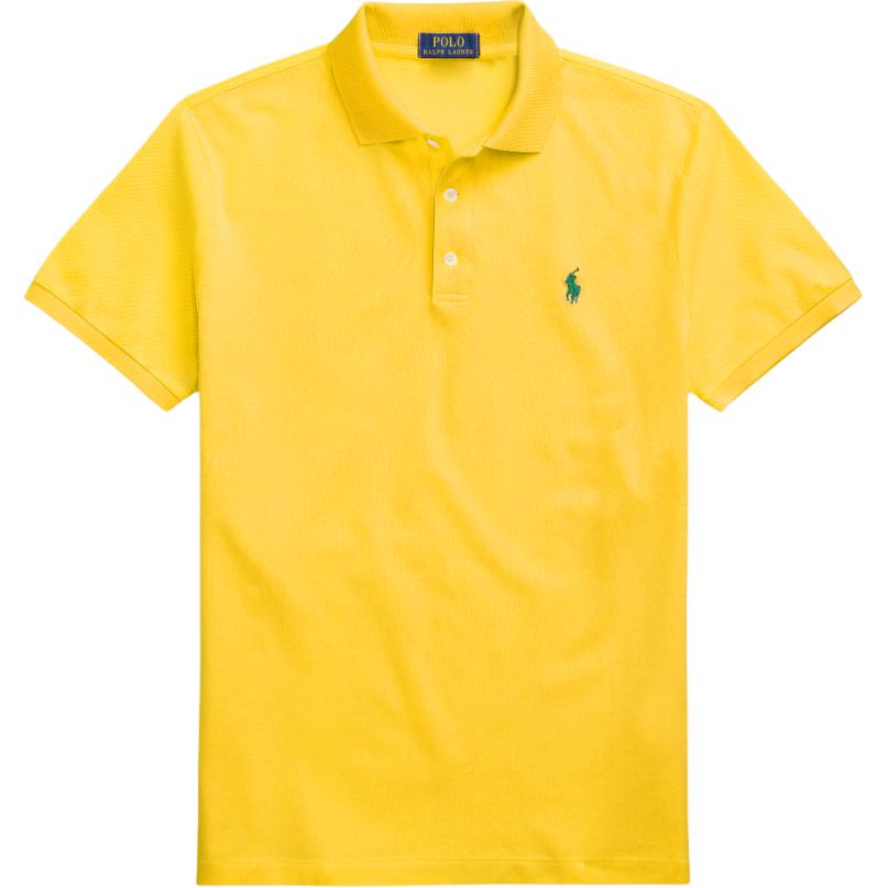 

Футболка поло мужская желтая Polo Ralph Lauren