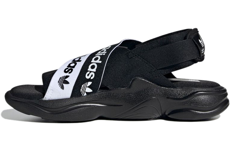 Пляжные сандалии Magmur Sandal женские черные/белые Adidas Originals