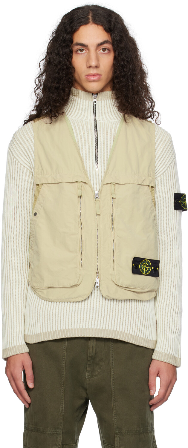 

Бежевый G03M3 David Light-TC жилет Stone Island
