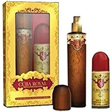 

Cuba Royal EDT 100 мл и подарочный набор Deo Roll On 50 мл Cuba Paris