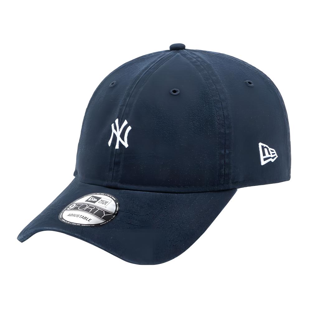 

New Era Хлопковая бейсболка унисекс темно-синяя