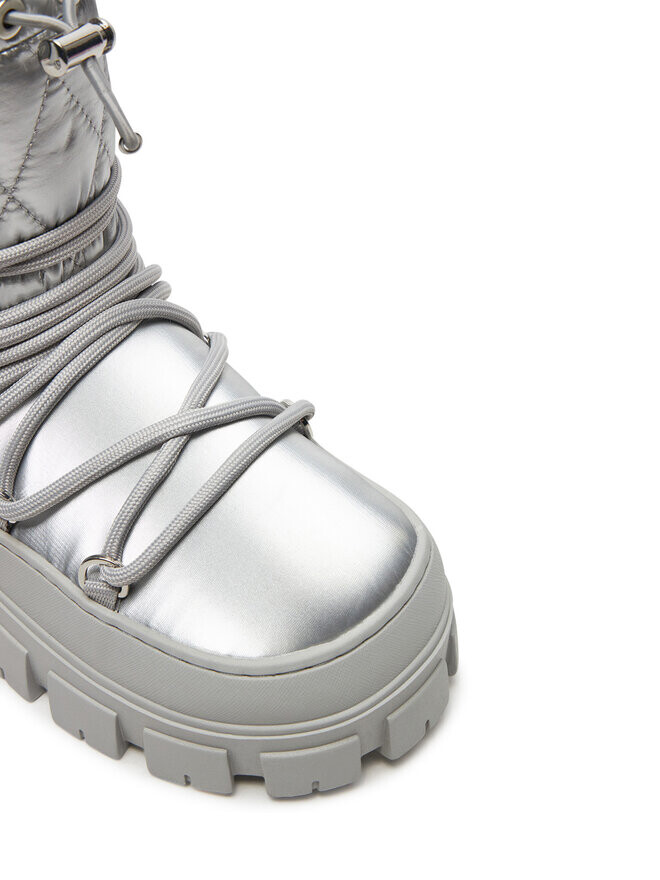 Зимние ботинки Guess Botas de nieve Uniques FLFUNI LEL10, серебряный — фото 4