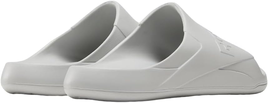 Унисекс-взрослые шлепанцы Reebok Clean Slide, серый — фото 2