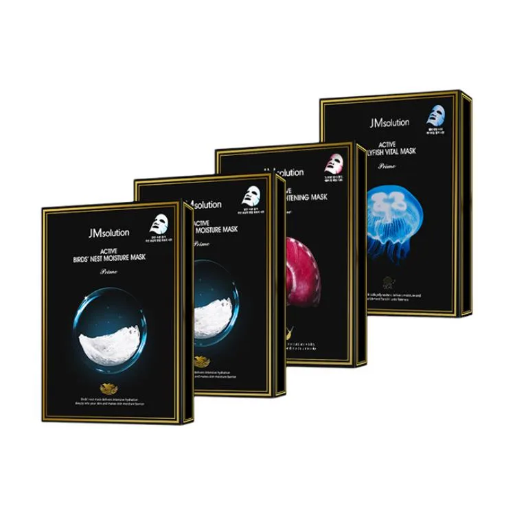Тканевая маска JMsolution — Увлажняющая и успокаивающая для лица, 4 Boxes