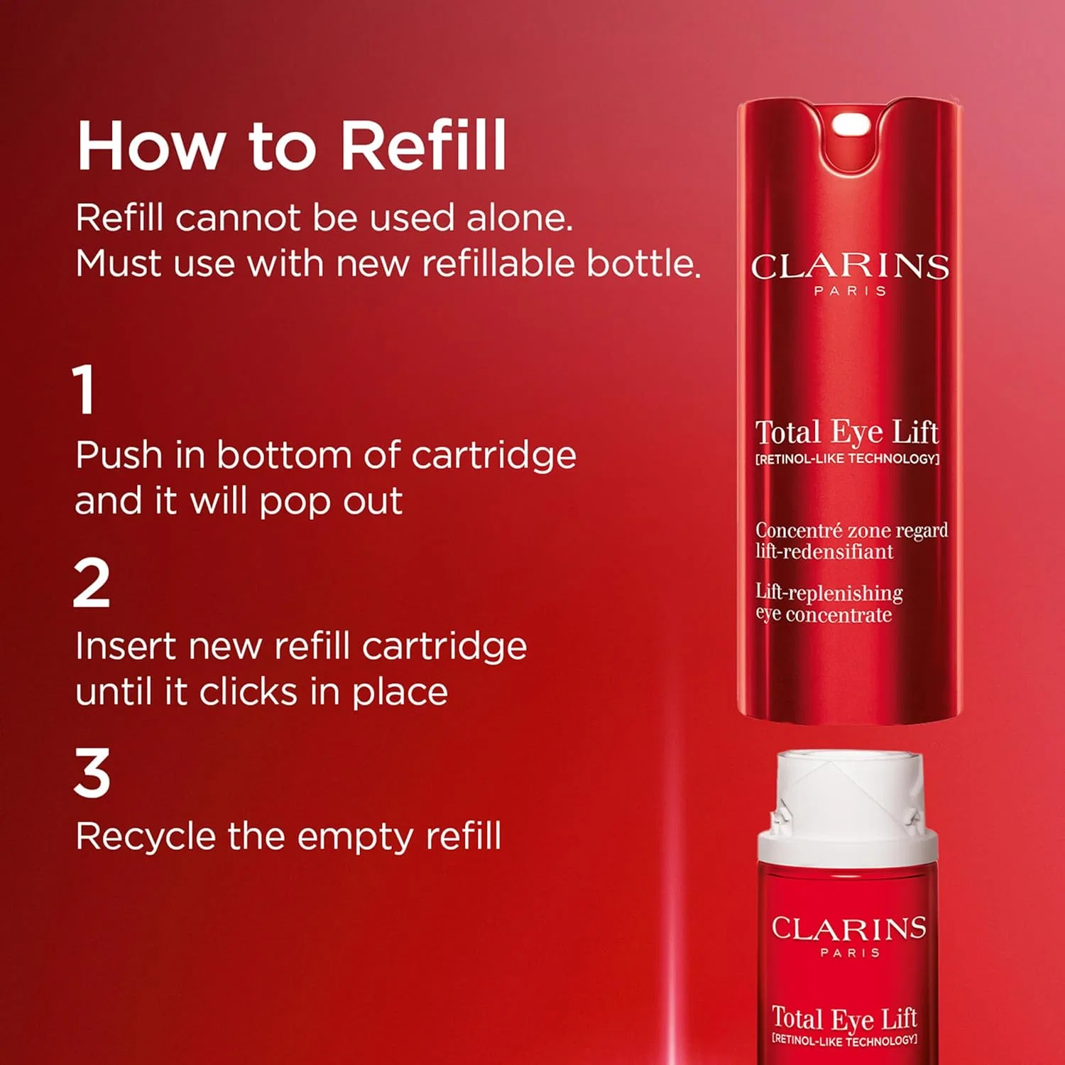 Антивозрастной крем для глаз Total Eye Lift 15 мл от Clarins Clarins — фото 3