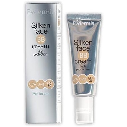 

Evdermia Silken Face BB Cream SPF30 50 мл Солнцезащитный крем для лица с оттенком цвета - идеально подходит для жирной кожи