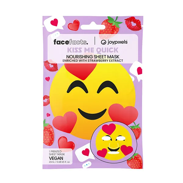 

Антиоксидантная маска для лица Kiss Me Quick Facefacts, 1 UD