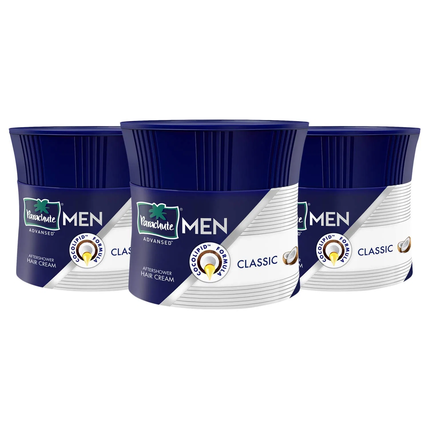 Мужской крем для волос «Advansed Men Hair Cream Classic» от Parachute (набор из 3 шт.) Parachute Advansed