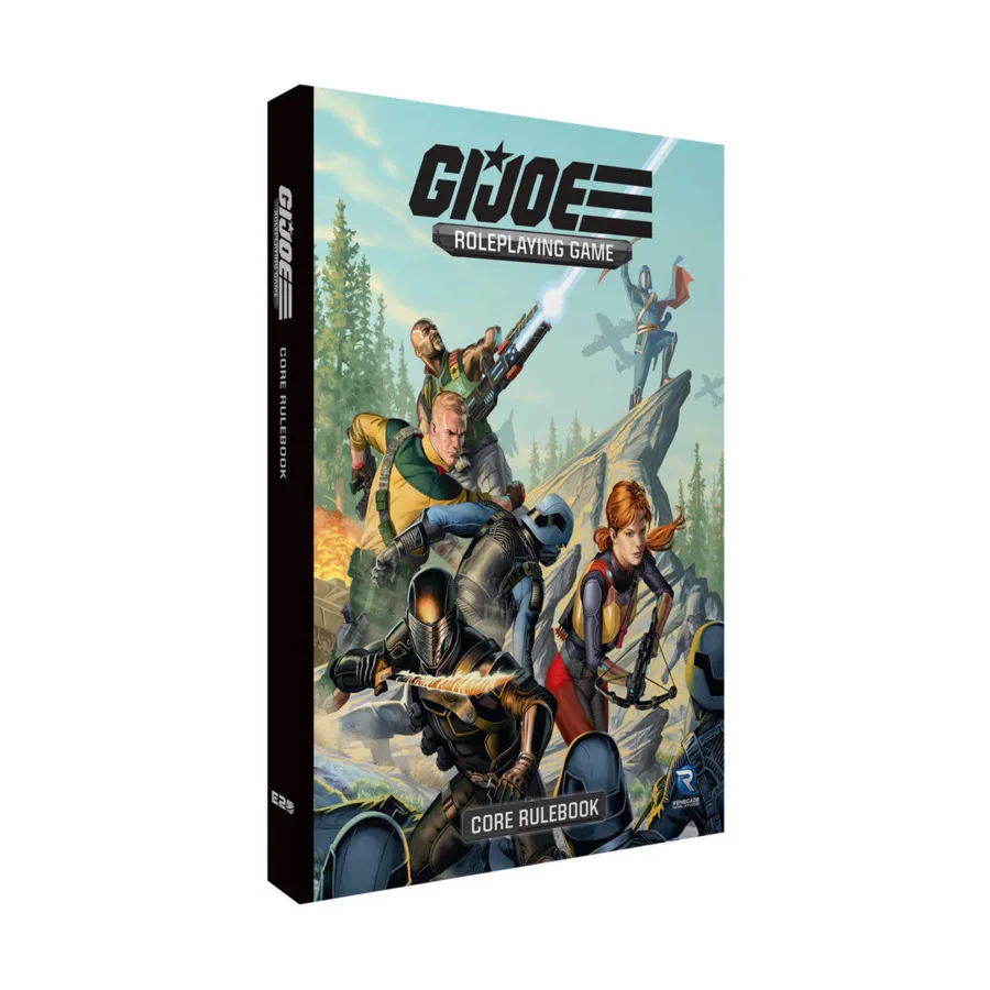 

G.I. JOE RPG - Core Rulebook, G.I. Joe Role Playing Game, твердый переплет