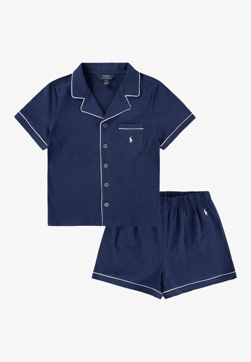 

Пижама TOP & SHORT SET Polo Ralph Lauren, темно-синий