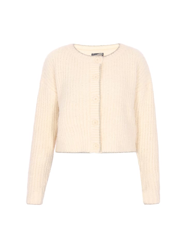 

DreiMaster Женский кардиган кремового цвета