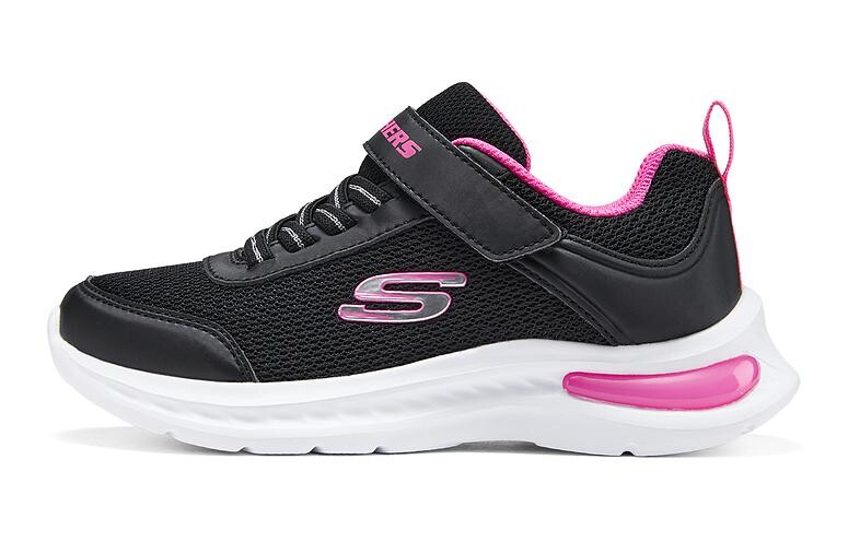 

Детские кеды Kids Low-top Black/Pink Skechers, черный/розовый