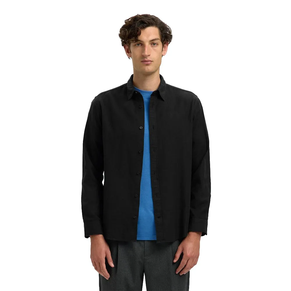 

Рубашка Selected Noah Regular Fit, черный