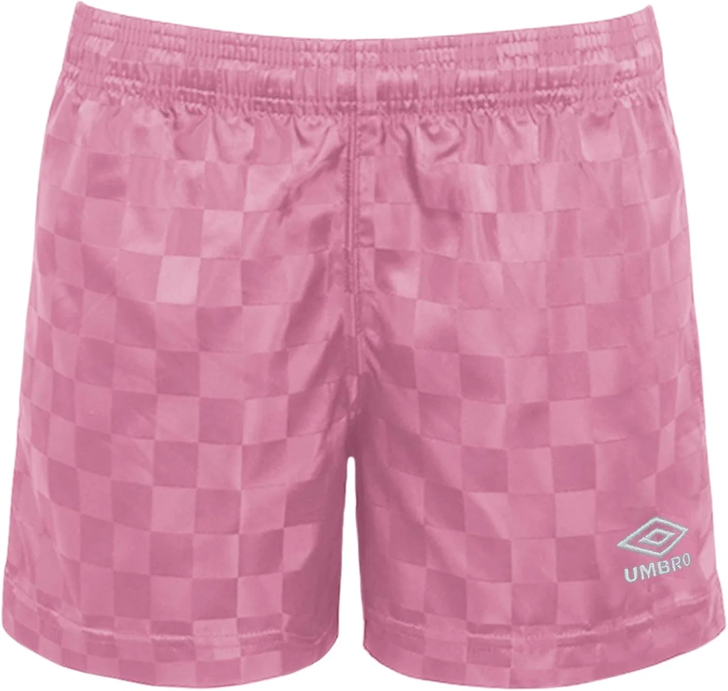 Шорты Umbro Girls в клетку для девочек, Rosebloom