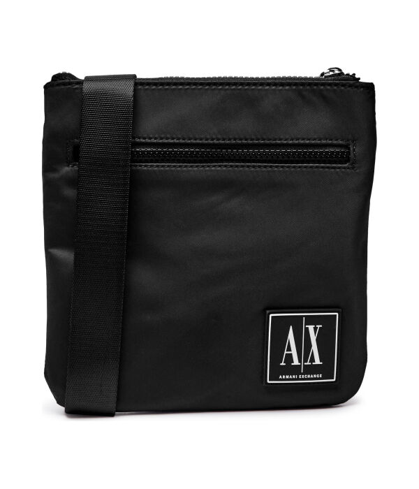 

Сумка мужская Armani Exchange через плечо с логотипом, черный