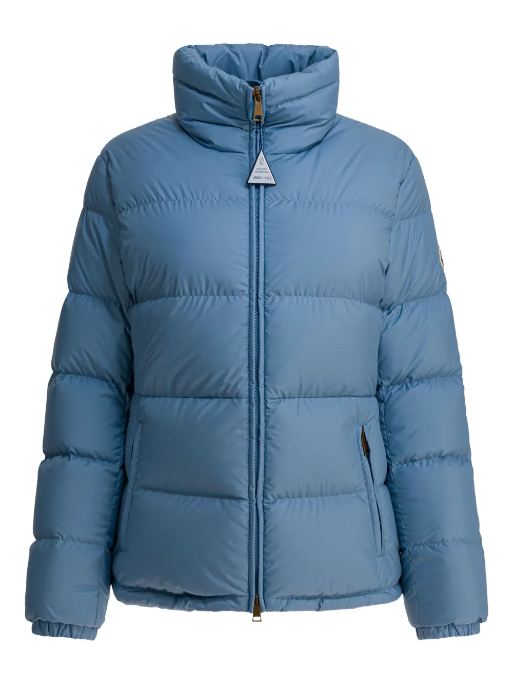 

Пуховик с высоким воротником MONCLER, синий