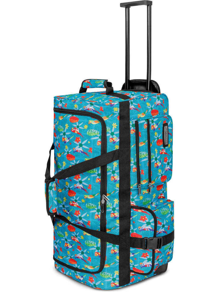 

Дорожная сумка на 3 колесах, 80 литров, в цвете Тропический normani