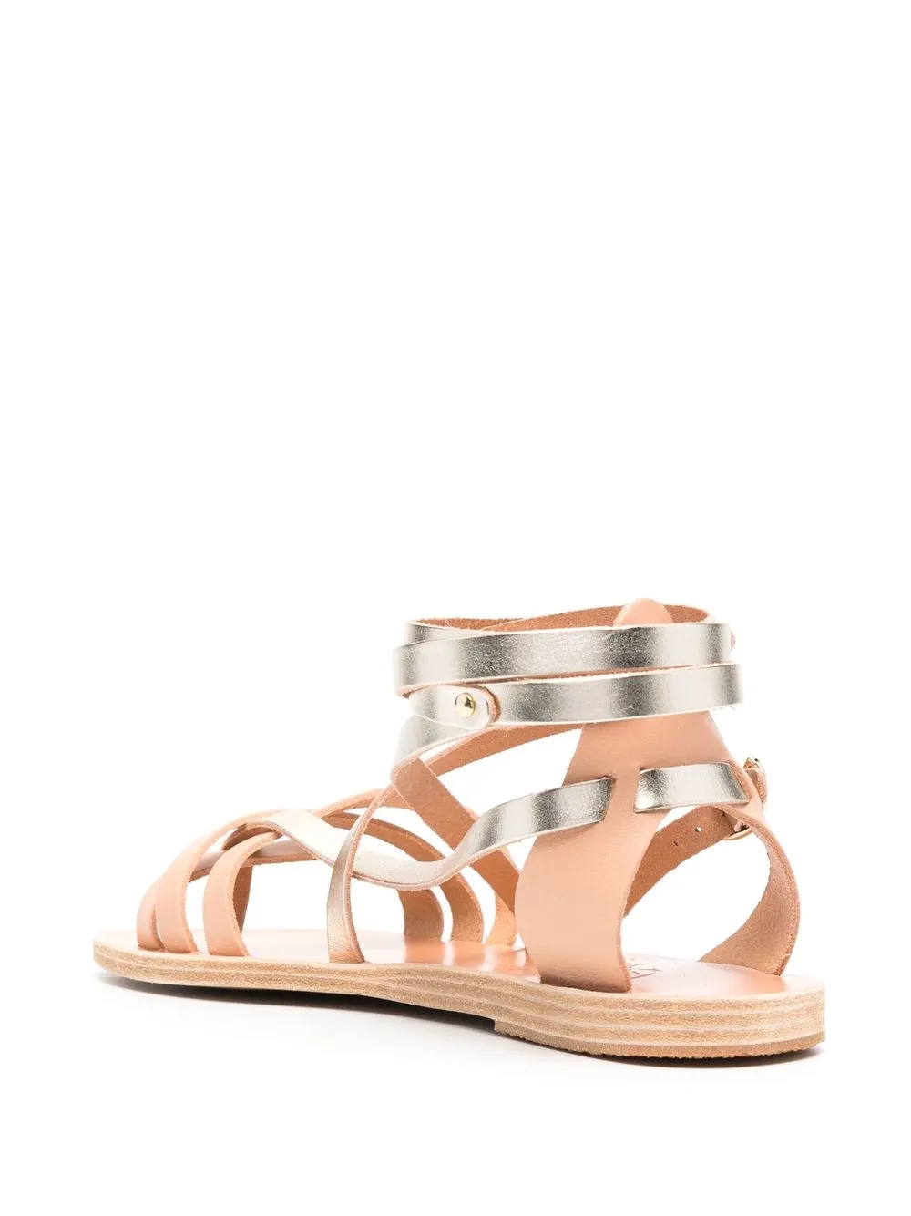 Сандалии Satira с ремешком на щиколотке Ancient Greek Sandals, нейтральный — фото 3