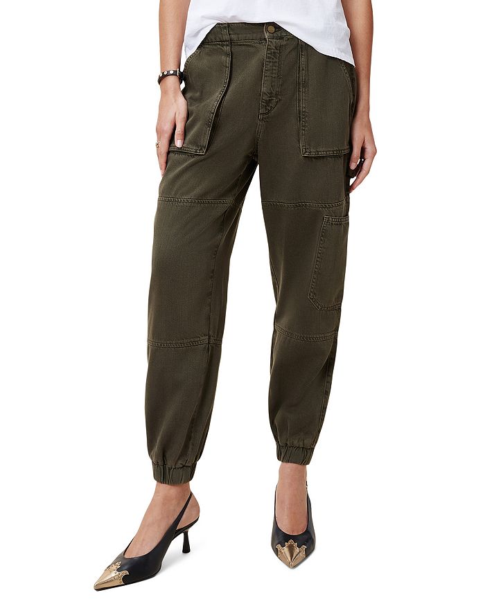 

Брюки Mila High Rise Denim в цвете хаки-зеленый ALLSAINTS