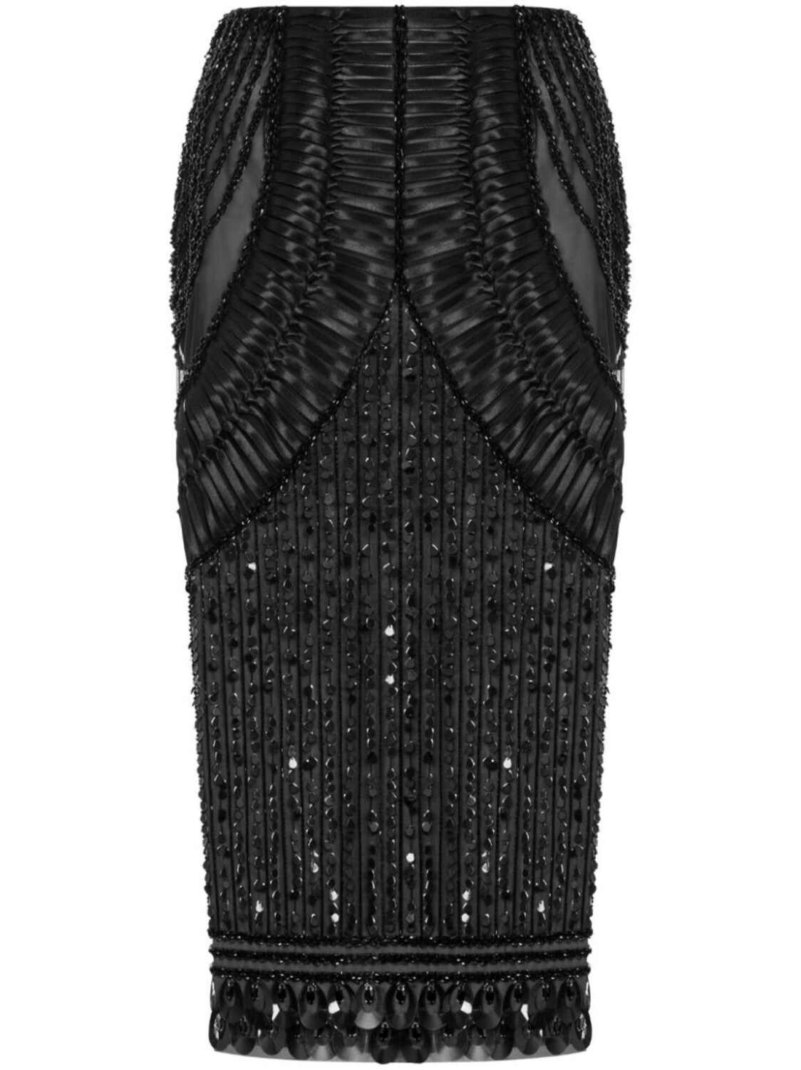 

Alberta Ferretti юбка-карандаш с пайетками, черный
