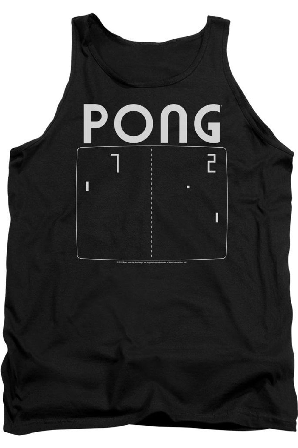 

Atari Pong Экран мужская майка Gildan, черный