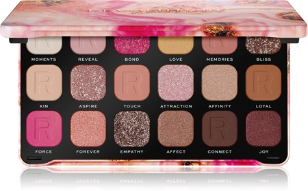 

Палитра теней для век Makeup Revolution Forever Flawless, Affinity 18× 1,1 g