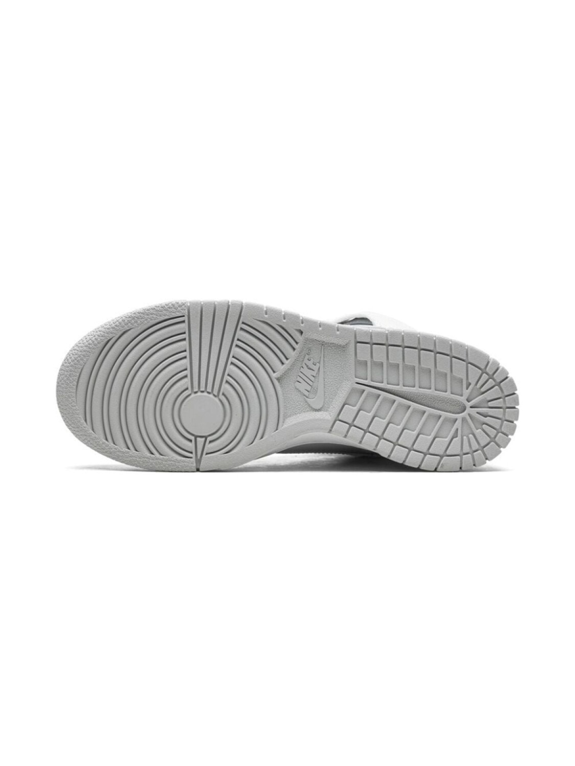 Кроссовки Dunk High Nike Kids, белый — фото 4