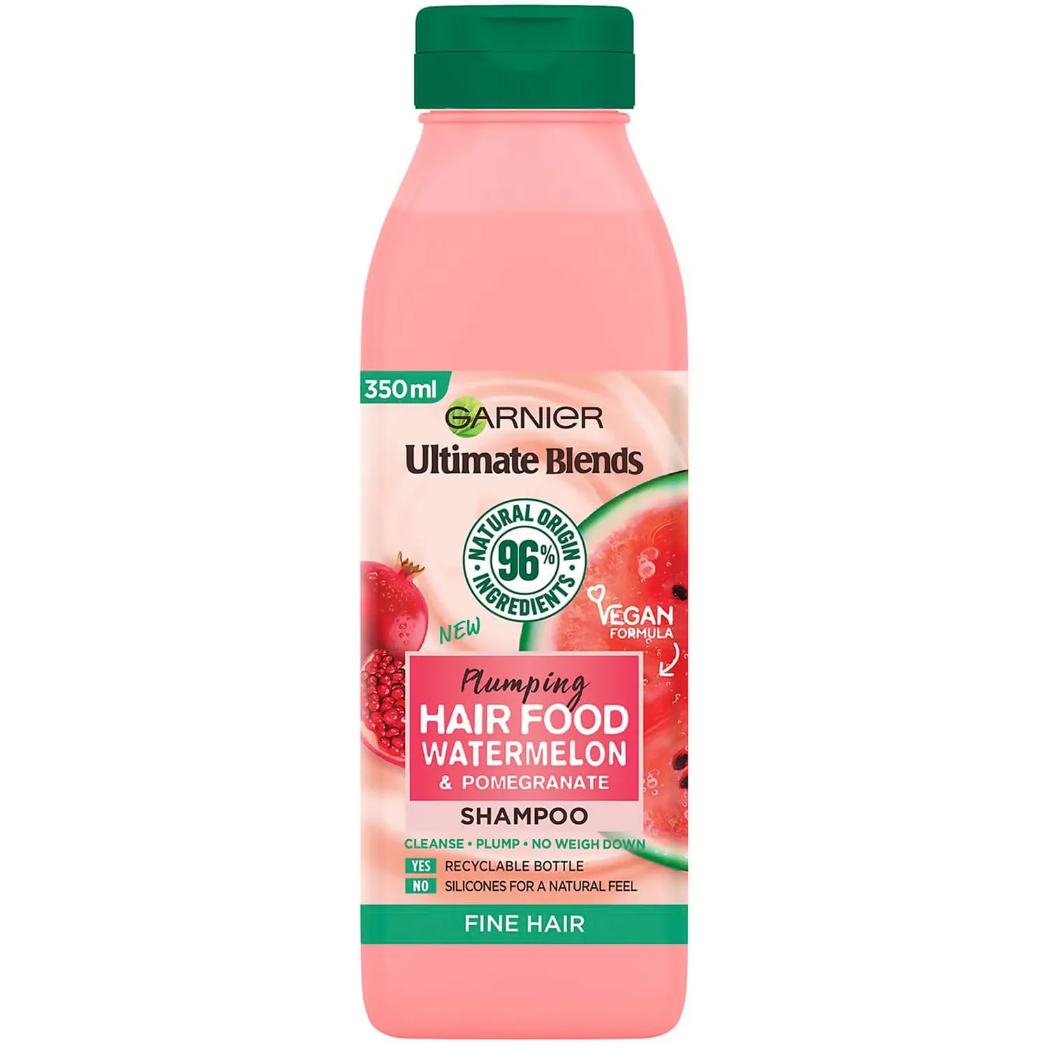 

Ultimate Blends Шампунь для придания объема волосам с арбузом, 350 мл Garnier