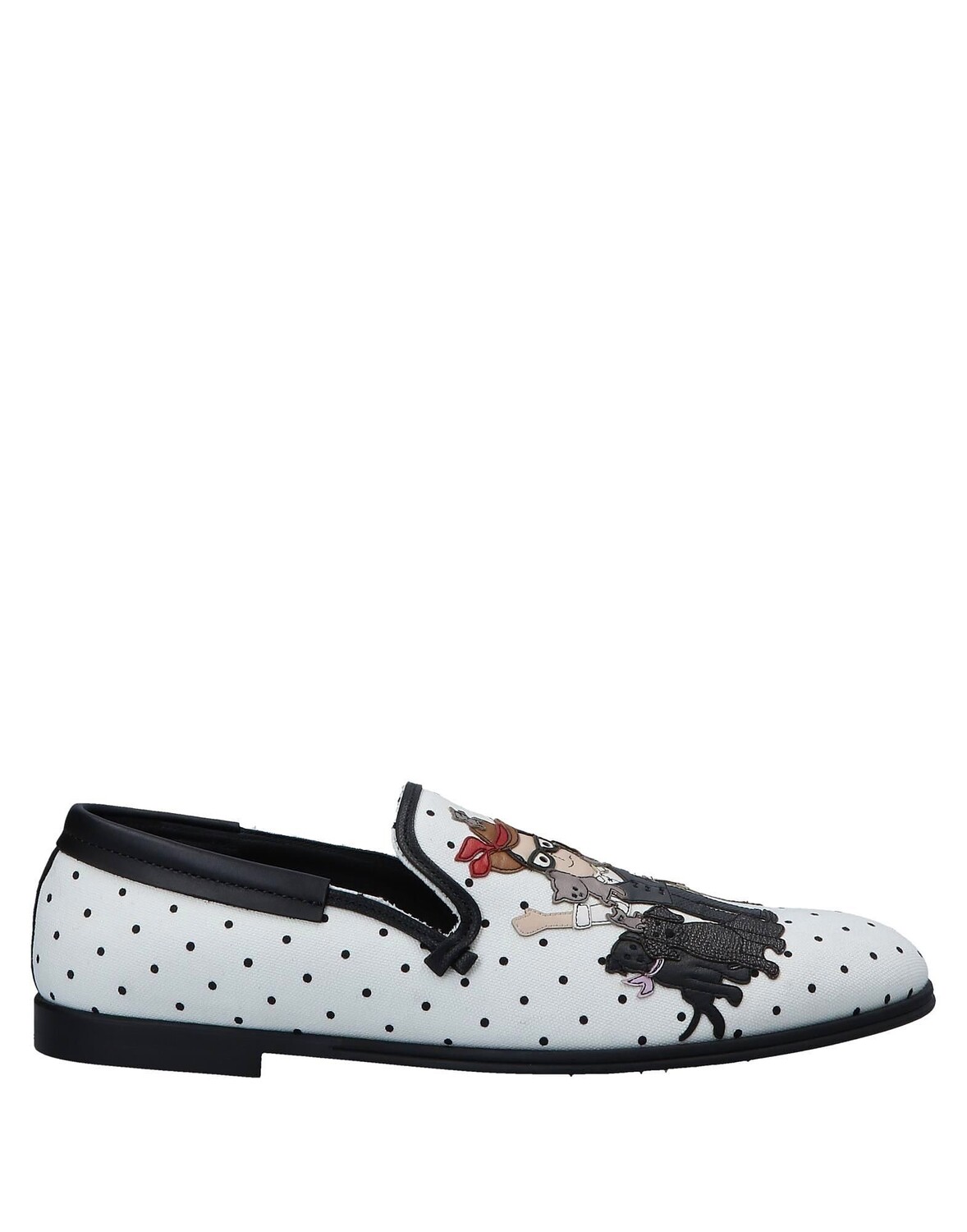 

Лоферы Dolce&Gabbana, белый