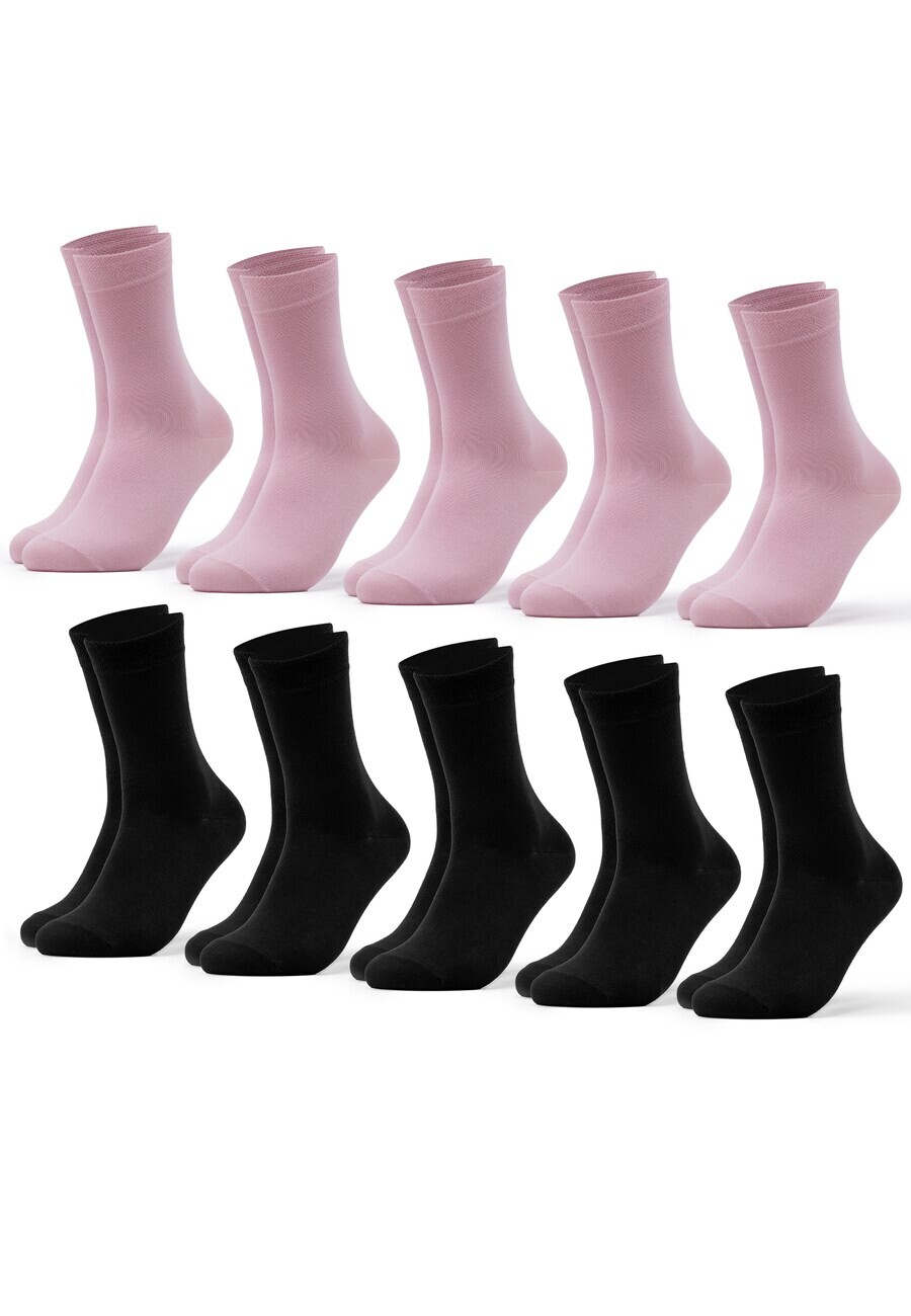 

Носки Occulto Socks Bambus Paulina, цвет rose/black