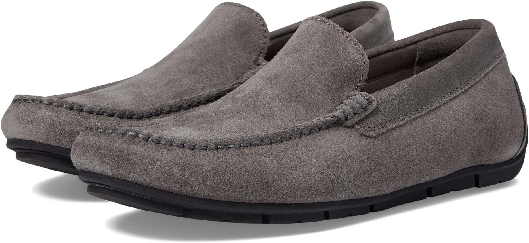 

Лоферы Johnston & Murphy Collection Baldwin Driver Venetian, цвет Gray Suede