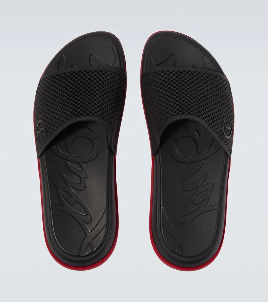Легкие и непринужденные горки Christian Louboutin, черный — фото 4