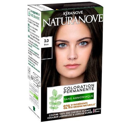 

Keranove Naturanove Permanent Hair Color 3.0 Brown Kéranove