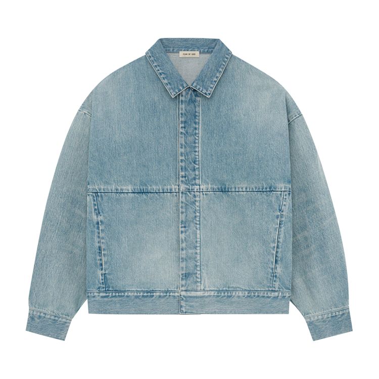 

Куртка Fear of God Denim Trucker Jacket 'Indigo', синий