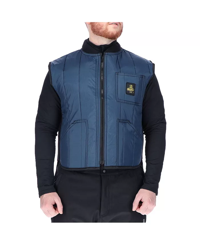

Мужской утепленный жилет Cooler Wear - утепленный, влагоотталкивающий, легкий рабочий жилет для защиты от холода до -12°C Refrigiwear, синий