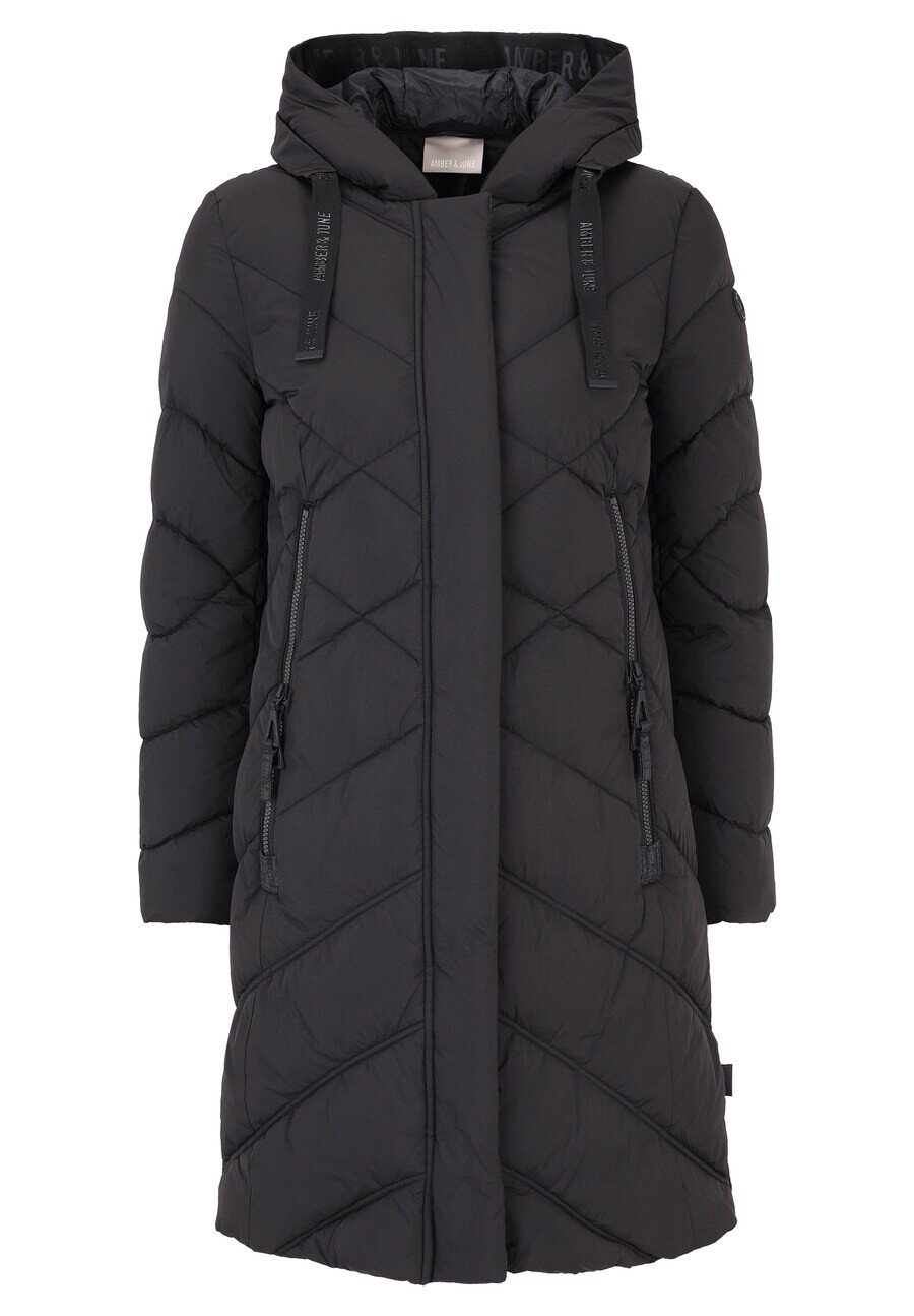 

Зимнее пальто Amber & June Winter Coat Watte, черный