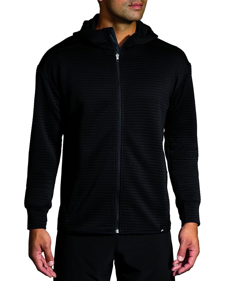 

Худи Brooks Activate Midweight Hoodie, черный