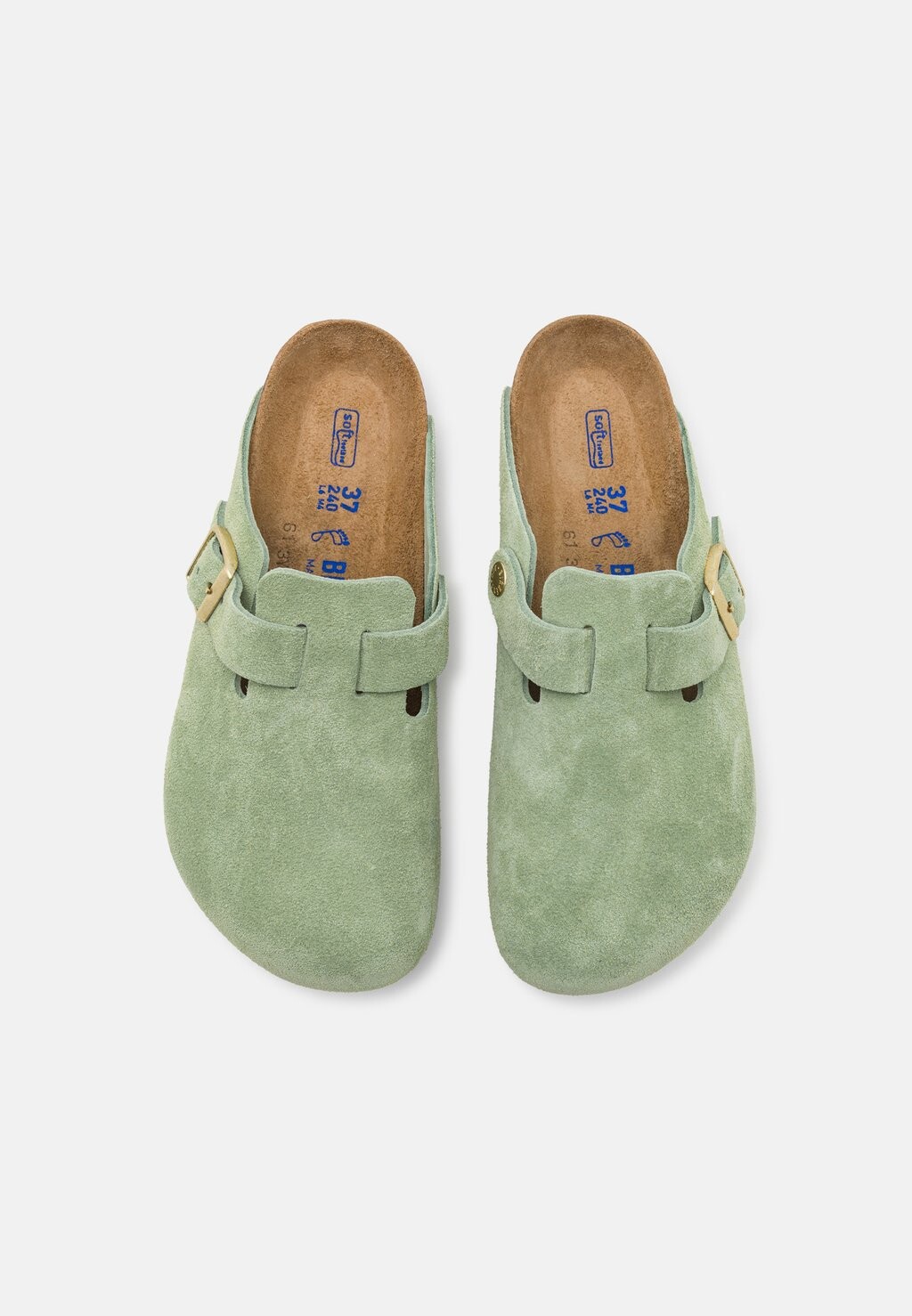

Тапочки BOSTON REGULAR Birkenstock, зеленый