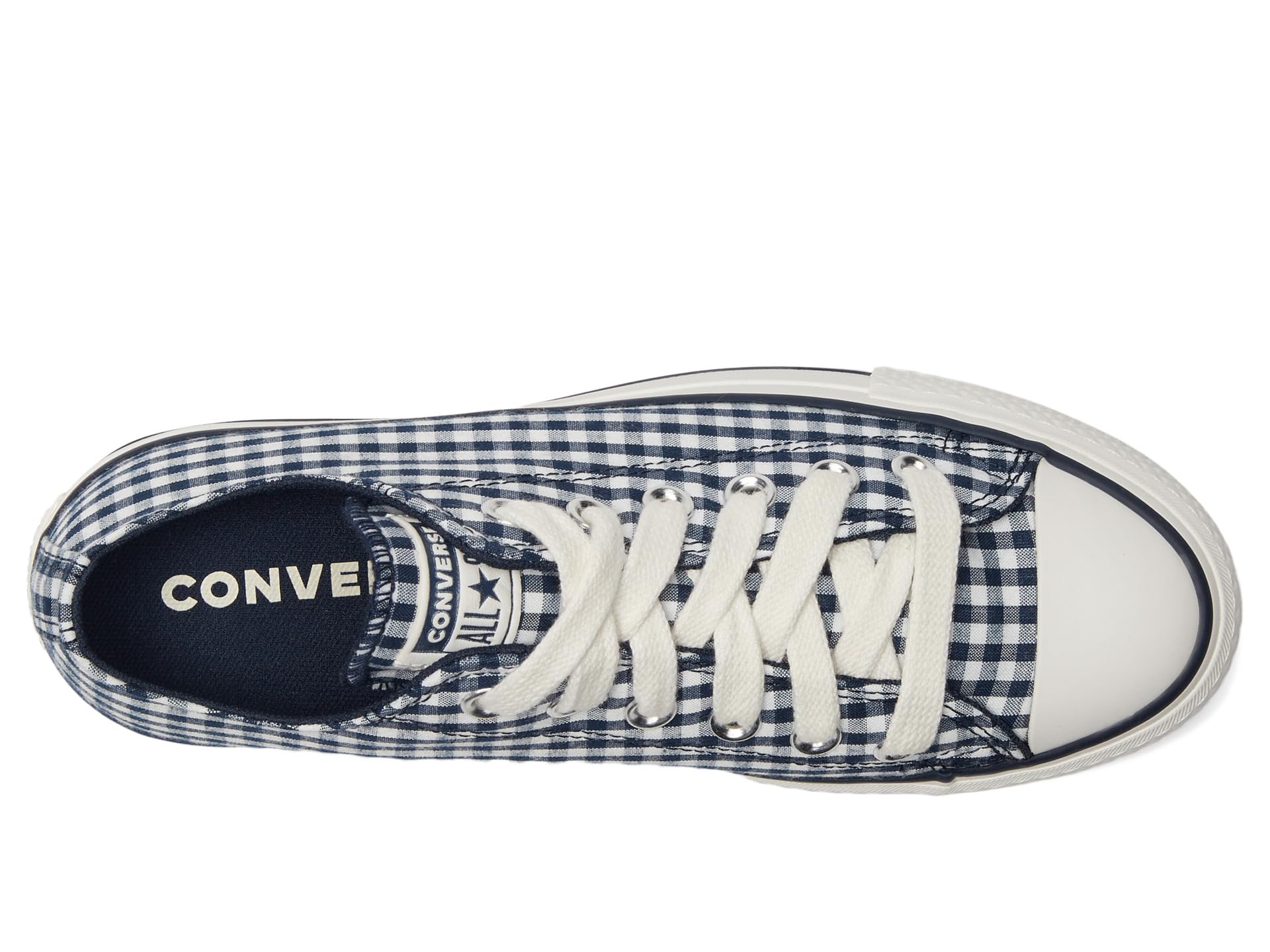 Кроссовки Converse Chuck Taylor All Star Low-Top Lift Platform Sneaker, цвет Obsidian/White/Vintage White — фото 2