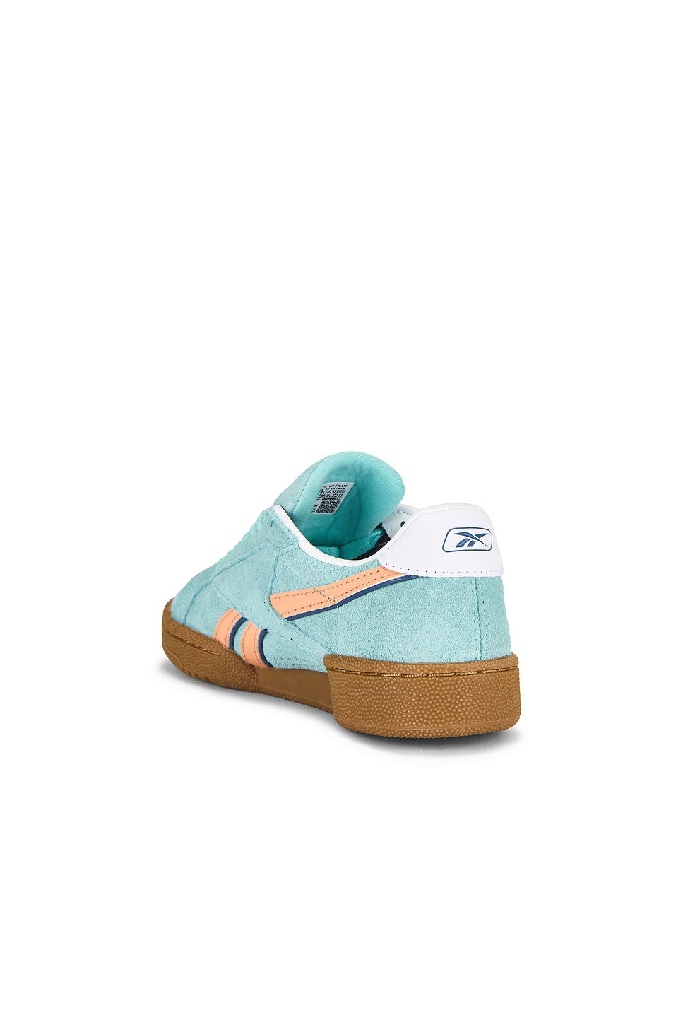 Кроссовки Club c grounds uk Reebok, aiaqua, sunkissed orange & gum — фото 3