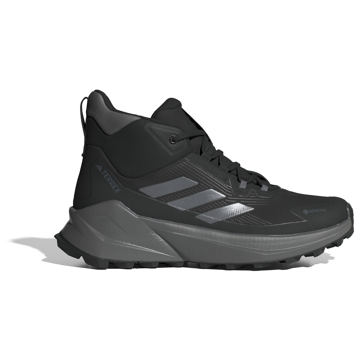 

Походная обувь Adidas Terrex Terrex Trailmaker 2 Mid GTX, цвет Core Black/Grey Four/Amber Tint