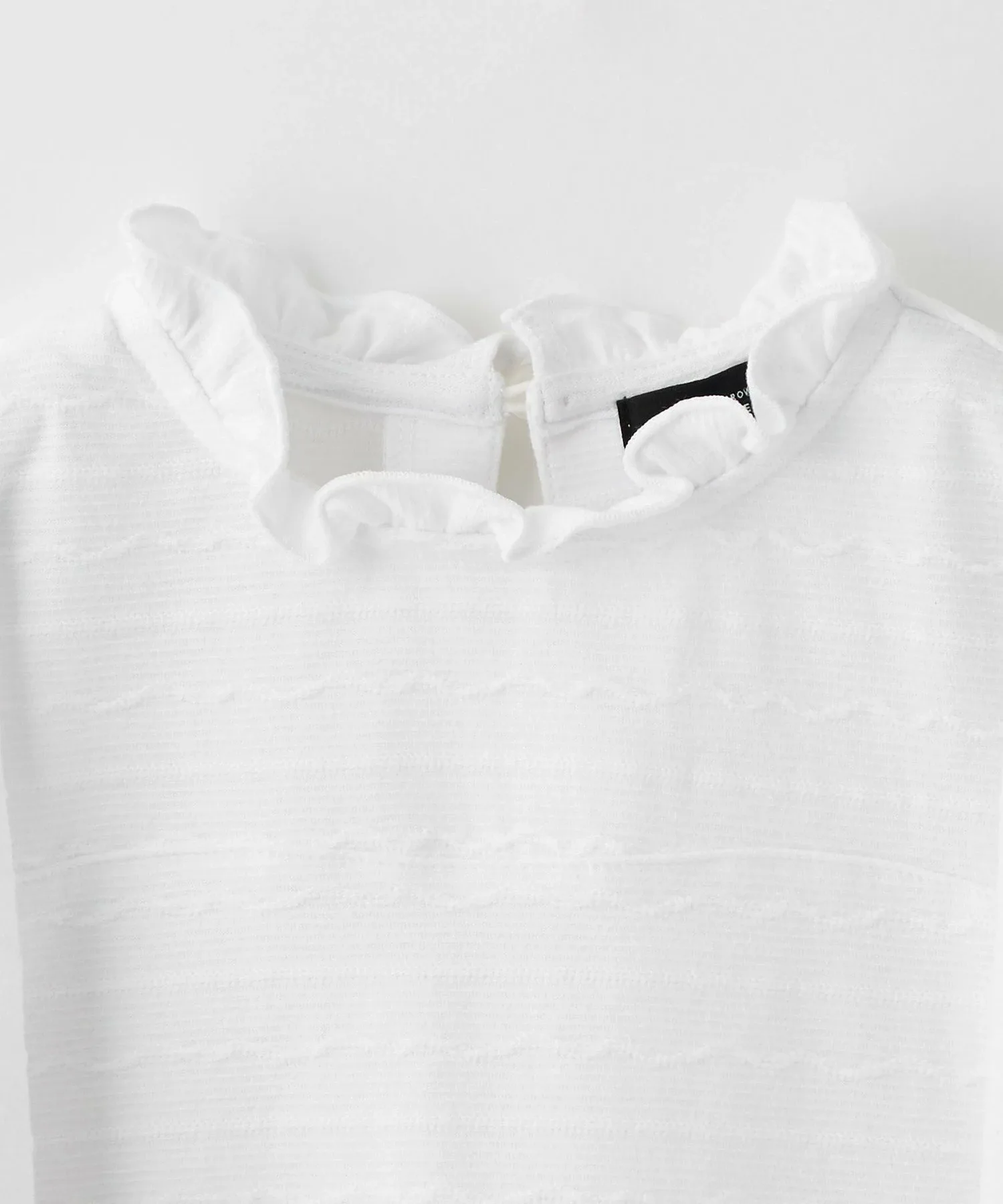 Жаккардовый пуловер / Детский 100-130 см United Arrows Green Label Relaxing, OFF WHITE — фото 3