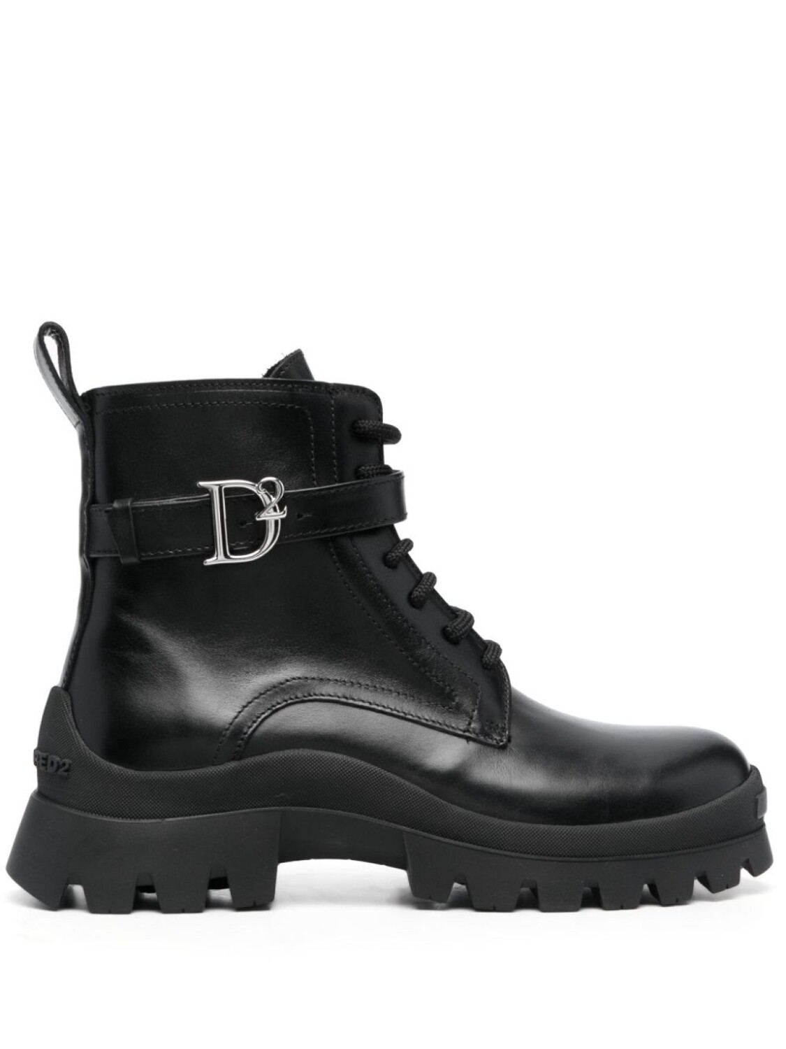 

Dsquared2 ботинки с пряжкой-логотипом, черный