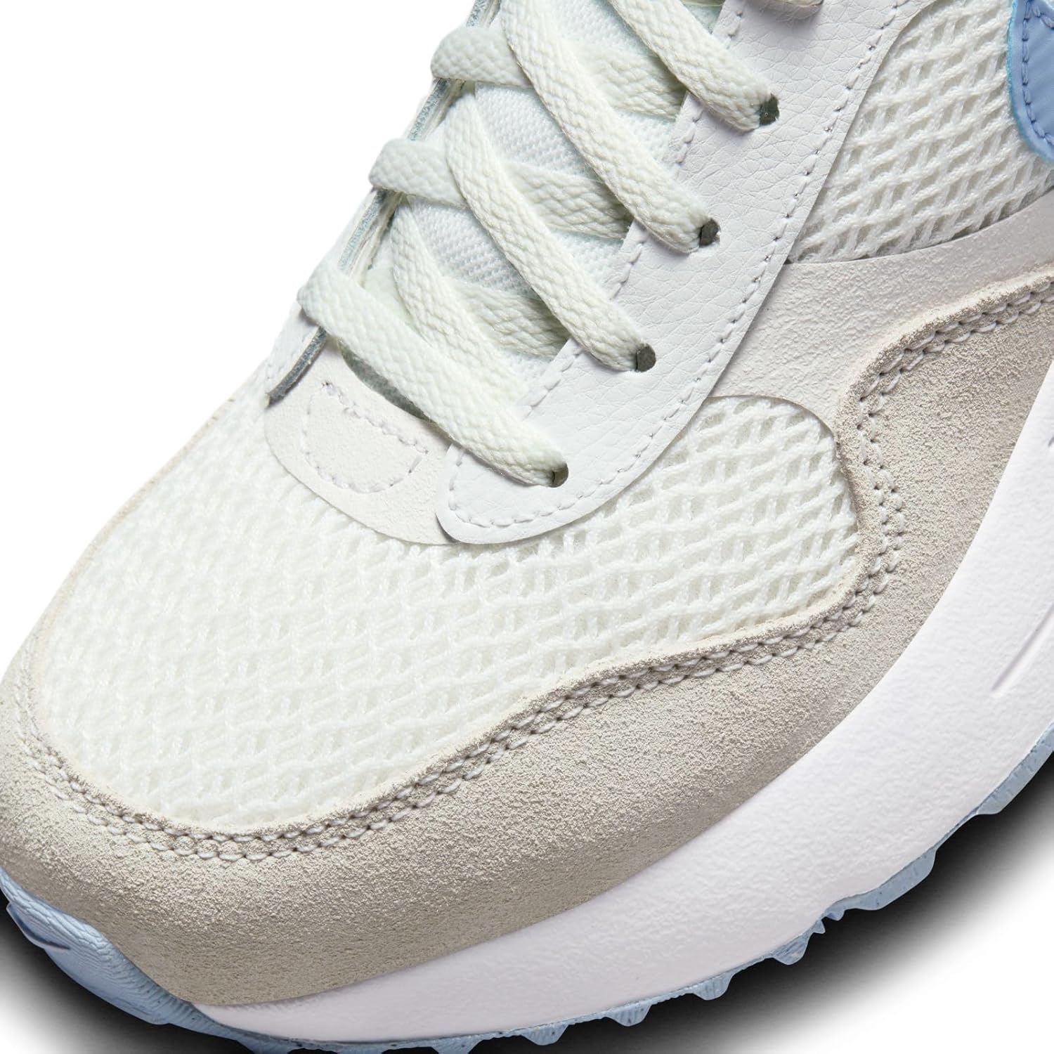 Кроссовки Nike Boys Air Max Systm, Summit White/Cobal Bliss-white — фото 4
