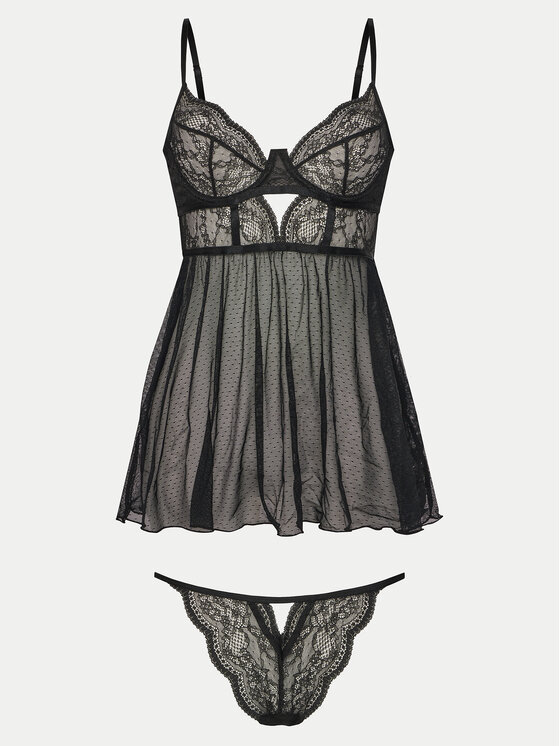 

Нижняя юбка Babydoll Isabelle 205820 Hunkemöller, черный