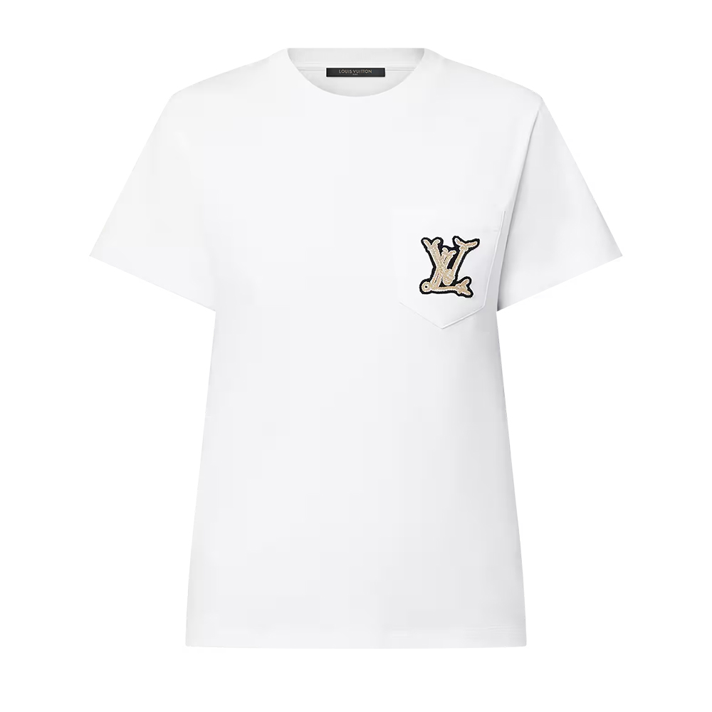 Футболка Lv Nautical Pocket LOUIS VUITTON, белый