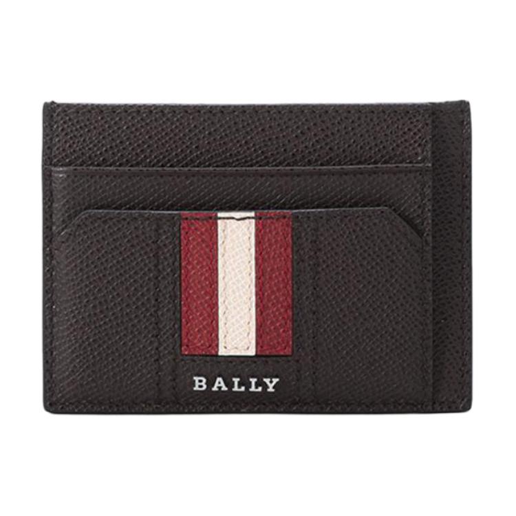 

Кожаный кардхолдер для мужчин BALLY кофейный