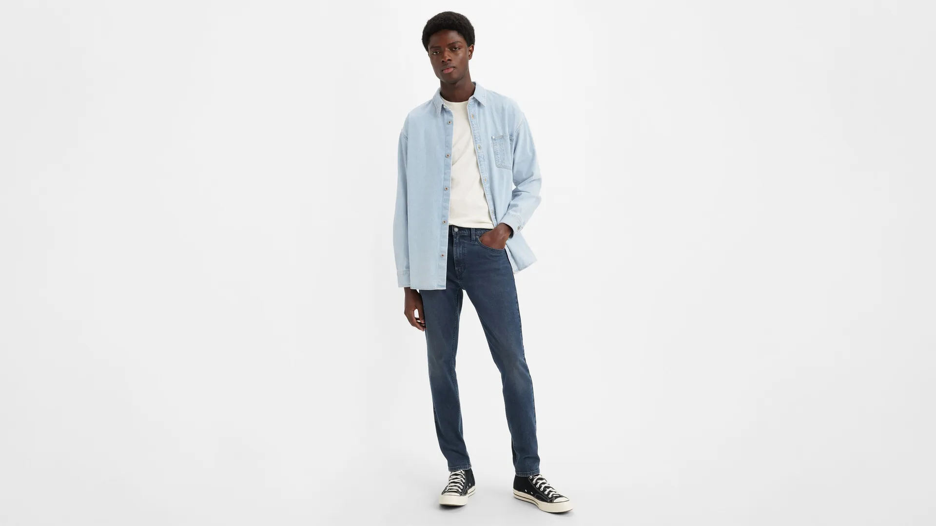 

Узкие мужские джинсы 512 зауженного кроя Levi's, синий
