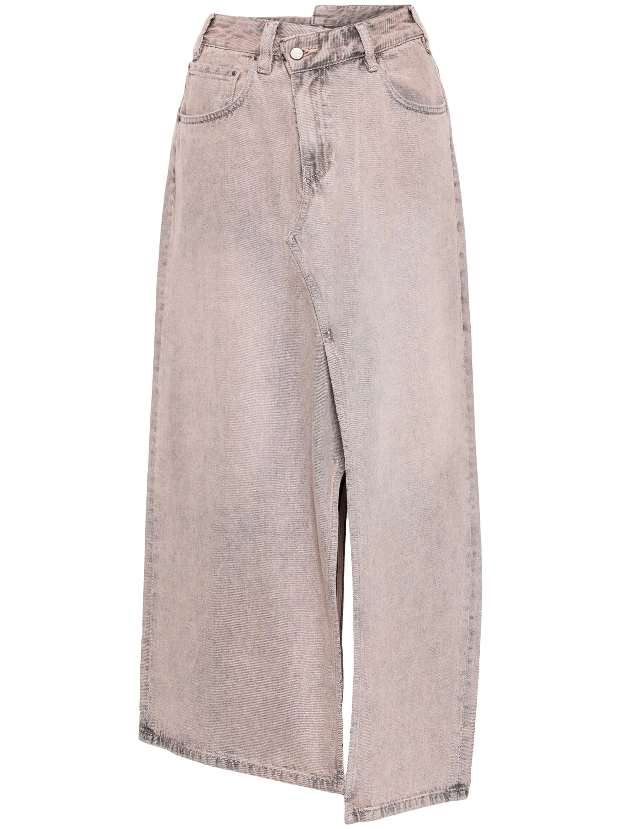 

Юбка асимметричного кроя Jnby, розовый