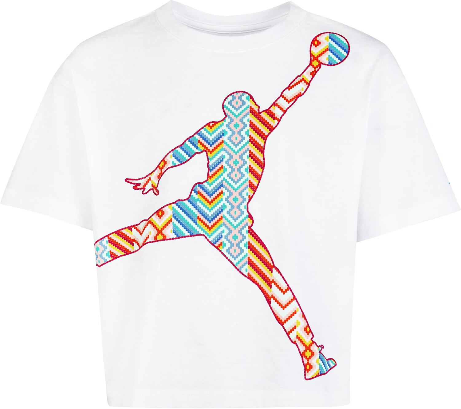 

Футболка Jordan Braided Jumbo Jumpman Tee, белый